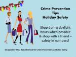 /Holiday safety tips 1